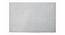 Clove White Solid PVC 15.7 x 23.6 inches Anti Skid Bath Mat (Transparent White) by Urban Ladder - Design 1 Full View - 531156