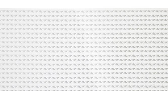 Dresden White Solid PVC 15.7 x 23.6 inches Anti Skid Bath Mat (White) by Urban Ladder - Front View Design 1 - 531179