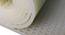 Clove White Solid PVC 15.7 x 23.6 inches Anti Skid Bath Mat (Transparent White) by Urban Ladder - Cross View Design 1 - 531198