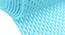 Hefner Blue Solid PVC 15.7 x 23.6 inches Anti Skid Bath Mat (Transparent Blue) by Urban Ladder - Cross View Design 1 - 531280