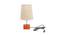 Yukon Beige Jute Shade Table Lamp With Brown Mango Wood Base (Wooden & Beige) by Urban Ladder - Front View Design 1 - 531483