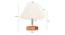 Cosmo Beige Jute Shade Table Lamp With Brown Mango Wood Base (Wooden & Beige) by Urban Ladder - Design 1 Dimension - 531516