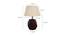 Luca Beige Jute Shade Table Lamp With Brown Mango Wood Base (brown & beige) by Urban Ladder - Design 1 Dimension - 531539