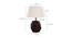 Arabella Beige Linen Shade Table Lamp With Brown Mango Wood Base (brown & beige) by Urban Ladder - Design 1 Dimension - 531540