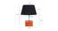 Westie Black Cotton Shade Table Lamp With Brown Mango Wood Base (Wooden & Black) by Urban Ladder - Design 1 Dimension - 531718