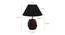 Thea Black Cotton Shade Table Lamp With Brown Mango Wood Base (Brown & Black) by Urban Ladder - Design 1 Dimension - 531747