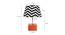 Koba Black & White Cotton Shade Table Lamp With Brown Mango Wood Base by Urban Ladder - Design 1 Dimension - 531813