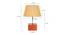 Koda Gold Cotton Shade Table Lamp With Brown Mango Wood Base (Wooden & Gold) by Urban Ladder - Design 1 Dimension - 531911