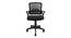 Cerise Mesh Swivel Ergonomic Office Chair in Black Colour (Black) by Urban Ladder - Design 1 Full View - 532872