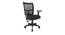 Cozy Mesh Swivel Office Chair in Black Colour (Black) by Urban Ladder - Front View Design 1 - 532881