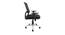 Glare Mesh Swivel Office Chair in Black Colour (Black) by Urban Ladder - Cross View Design 1 - 532895