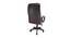 Brylee Leatherette Swivel Executive Chair in Brown Colour (Brown) by Urban Ladder - Design 1 Side View - 532896