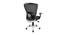 Jaunty Mesh Swivel Ergonomic Office Chair in Black Colour (Black) by Urban Ladder - Design 1 Side View - 532902