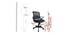 Cerise Mesh Swivel Ergonomic Office Chair in Black Colour (Black) by Urban Ladder - Design 1 Dimension - 532927