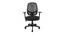 Facile Mesh Swivel Ergonomic Office Chair in Black Colour (Black) by Urban Ladder - Design 1 Full View - 532951