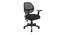 Dexter Mesh Swivel Ergonomic Office Chair in Black Colour (Black) by Urban Ladder - Front View Design 1 - 532964