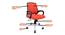 Rebekah Mesh Swivel Ergonomic Chair in Orange Colour (Orange) by Urban Ladder - Design 1 Close View - 532992