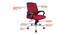 Rosalee Mesh Swivel Ergonomic Chair in Red Colour (Red) by Urban Ladder - Design 1 Close View - 532993