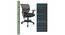 Smart Mesh Swivel Ergonomic Office Chair in Black Colour (Black) by Urban Ladder - Design 1 Close View - 532998