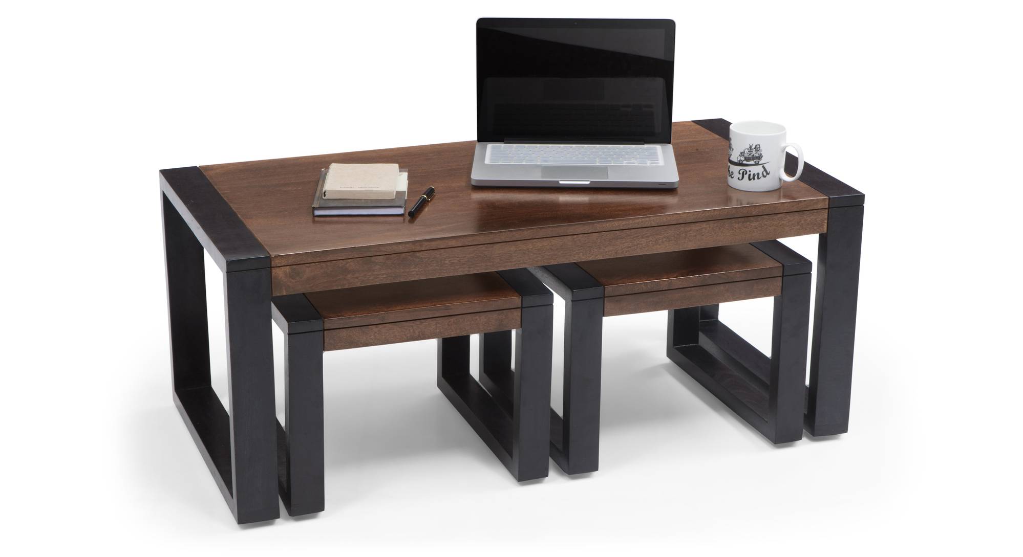 Urban ladder coffee discount table with stool