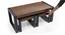 Altura Coffee Table with Nested Stools (Two-Tone Finish) by Urban Ladder