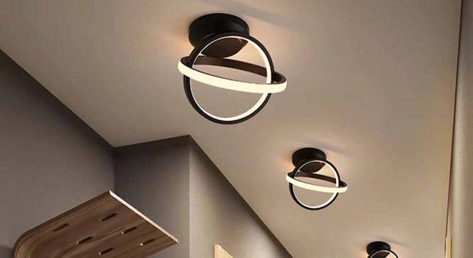 Orion Black Metal Ceiling Lights (Black) by Urban Ladder - Front View Design 1 - 534330