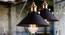 Miri Black Metal Pendant Light (Black) by Urban Ladder - Cross View Design 1 - 534405