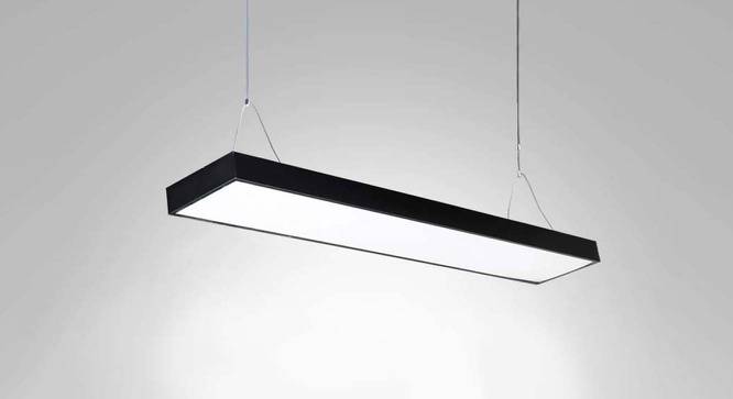 Mishka Black Metal Pendant Light (Black) by Urban Ladder - Front View Design 1 - 534423