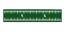 Anais Green Traditional Polyester 72x13 inches Table Runner (Green) by Urban Ladder - Front View Design 1 - 534875