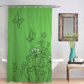 Shower Curtains Design Green Fabric Shower Curtain