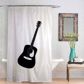 Shower Curtains Design White Fabric Showe Curtain