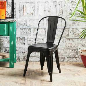 Products Design Django Metal Dining Chair (Black)