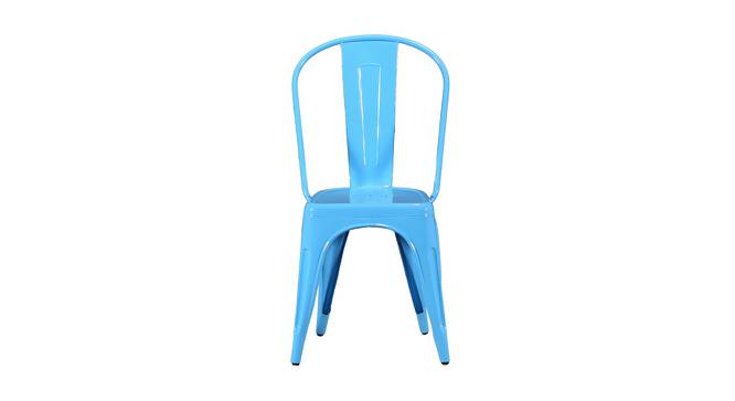 Elvis Metal Dining Chair (Blue) by Urban Ladder - Cross View Design 1 - 535968