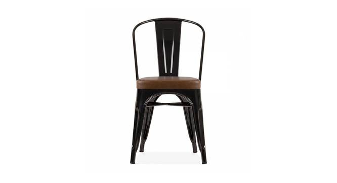 Gus Metal Dining Chair (Black) by Urban Ladder - Cross View Design 1 - 535969