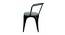 Brax Metal Dining Chair (Black) by Urban Ladder - Design 1 Side View - 535997