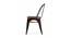 Gus Metal Dining Chair (Black) by Urban Ladder - Design 1 Side View - 536001