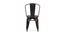 Gus Metal Dining Chair (Black) by Urban Ladder - Design 1 Close View - 536027