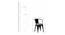 Brax Metal Dining Chair (Black) by Urban Ladder - Design 1 Dimension - 536036