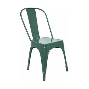 Balcony Chairs Design Frances Metal Outdoor Chair in Green Colour - Set of