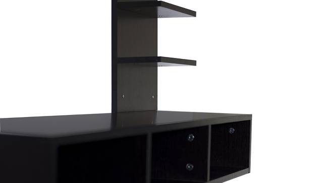 Thomas Engineered Wood Wall Mounted TV Unit in Wenge Finish (Melamine Finish) by Urban Ladder - Front View Design 1 - 536329