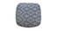 Finn Cotton Pouffe in Blue Color (Blue) by Urban Ladder - Front View Design 1 - 536496
