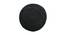 Lynn Polyester Pouffe in black Color (Black) by Urban Ladder - Front View Design 1 - 536593