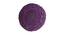 Lyndsey Polyester Pouffe in purple Color (Purple) by Urban Ladder - Design 1 Side View - 536612