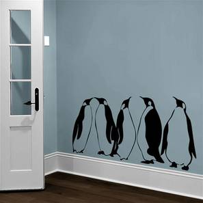 Decals Stickers And Wallpapers Design Herman Black PVC Vinyl 71 x 25.6 inches Wall Sticker (Black)
