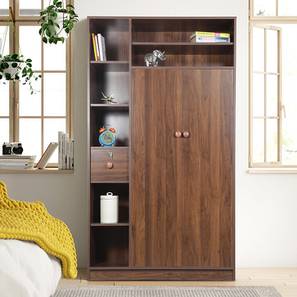 Cupboards Design Tacy Engineered Wood 2 Door Wardrobe in Matte Finish