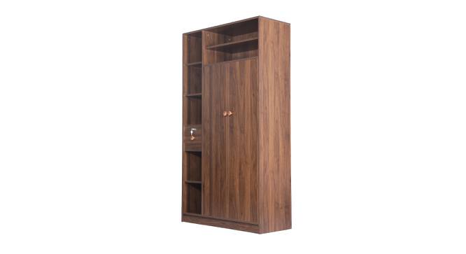 Tacy Engineered Wood 2 door Wardrobe in Matte Finish (Matte Finish) by Urban Ladder - Front View Design 1 - 537182