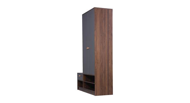 Gareth Engineered Wood 2 door Wardrobe in Matte Finish (Matte Finish) by Urban Ladder - Front View Design 1 - 537185