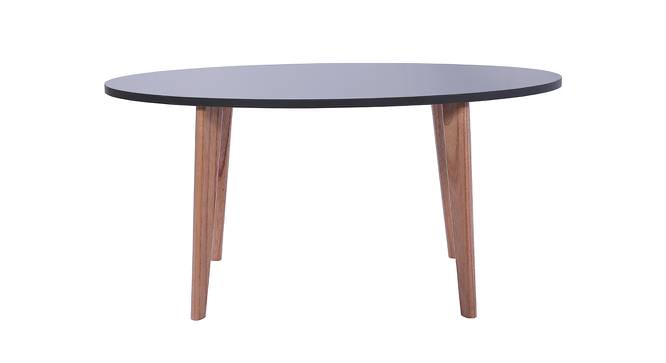 Kelly Oval Engineered Wood Coffee Table in Matte Finish (Matte Finish) by Urban Ladder - Front View Design 1 - 537186