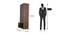 Gareth Engineered Wood 2 door Wardrobe in Matte Finish (Matte Finish) by Urban Ladder - Design 1 Dimension - 537214