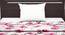 Cabriole Pink Floral Cotton Single Size Dohar by Urban Ladder - Design 1 Side View - 538324